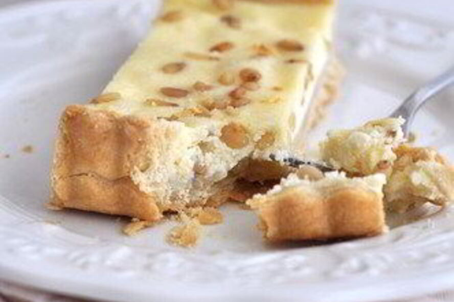 Рецепт лимонный чизкейк с кедровыми орехами