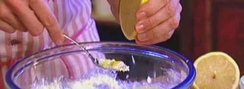 очень простой лимонный чизкейк с ягодами. Шаг 6