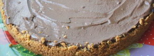 шоколадный чизкейк новогодний. Шаг 8