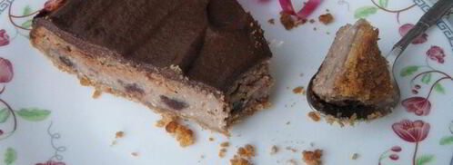 шоколадный чизкейк новогодний. Шаг 9