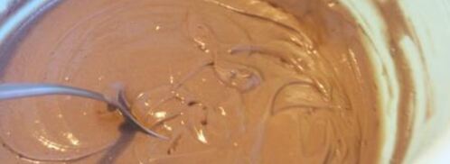 шоколадный чизкейк с малиной. Шаг 6