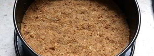 вишневый чизкейк с ароматом корицы. Шаг 5