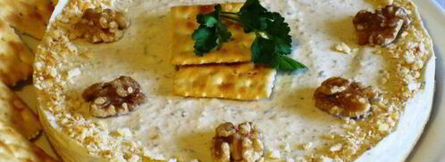 закусочный чизкейк с горгонзолой и грецкими орехами. Шаг 8