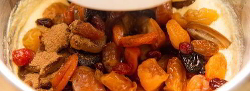 английский рождественский кекс. Шаг 3