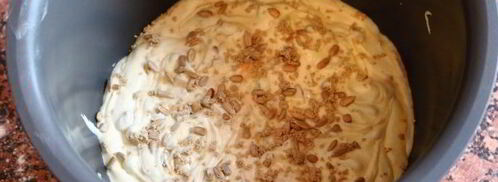 апельсиновый кекс с халвой в мультиварке. Шаг 12