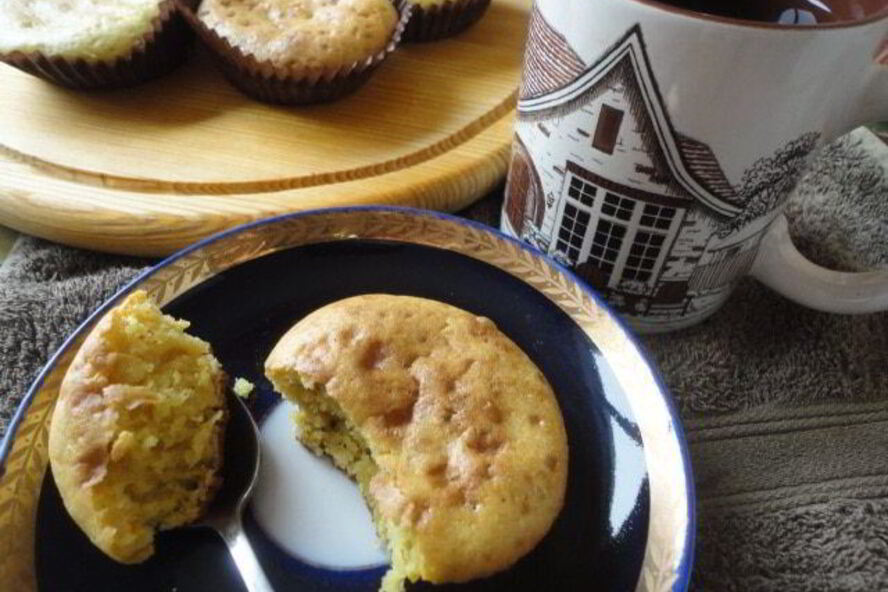 Рецепт апельсиновые кексы к утреннему чаю