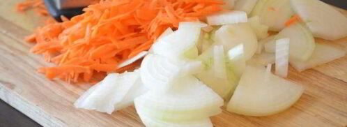 ароматный грибной кекс-пирог. Шаг 3