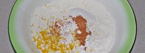 чайный кекс с изюмом. Шаг 3