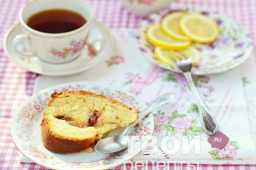Рецепт домашний кекс со сливами