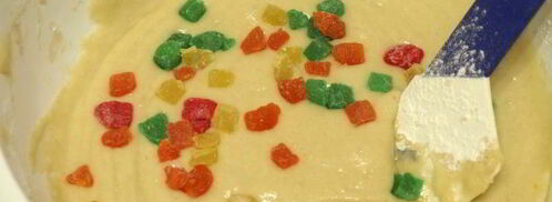 йогуртовый кекс с цукатами. Шаг 2