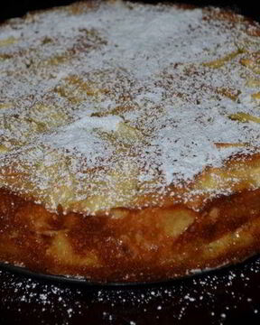 Итальянский яблочный кекс