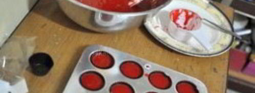 капкейки красный бархат. Шаг 2