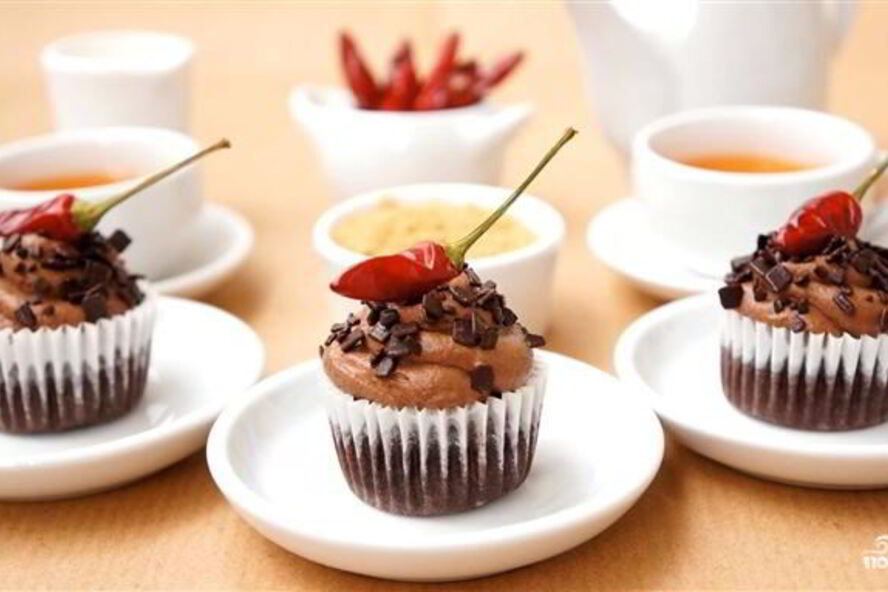 Рецепт капкейки с чили