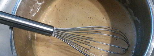 карамельный кекс с вишней. Шаг 2