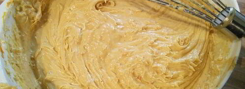 карамельный кекс с вишней. Шаг 7