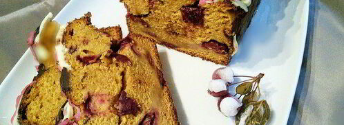 карамельный кекс с вишней. Шаг 10