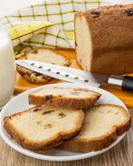 Кекс с изюмом и цедрой лимона