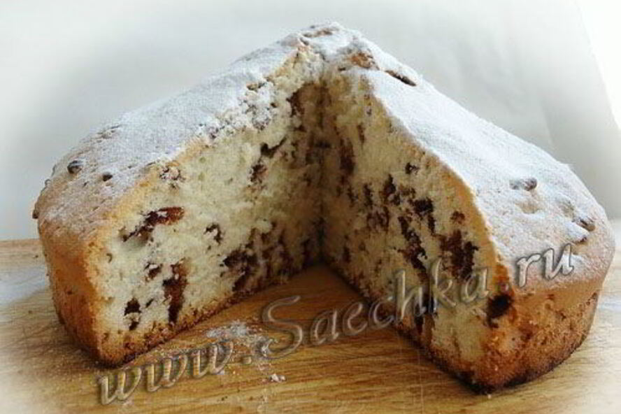 Рецепт кекс с коньяком и шоколадом