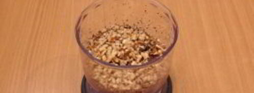 кекс с курагой, изюмом и орехами. Шаг 2