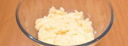 кекс с курагой, изюмом и орехами. Шаг 3