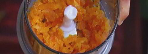 кекс с курагой, орехами и шоколадом. Шаг 3