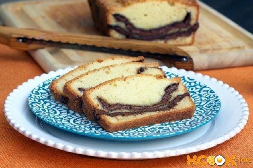 Рецепт кекс с нутеллой