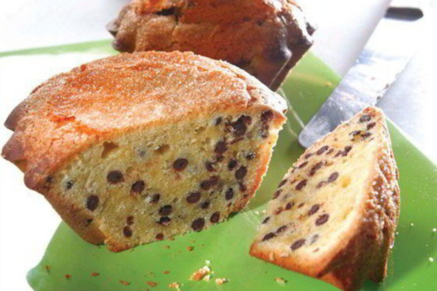 Рецепт кекс с оливковым маслом и тертым шоколадом