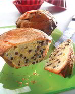 Кекс с оливковым маслом и тертым шоколадом