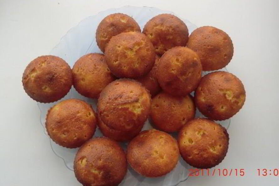 Рецепт кексы апельсиновые