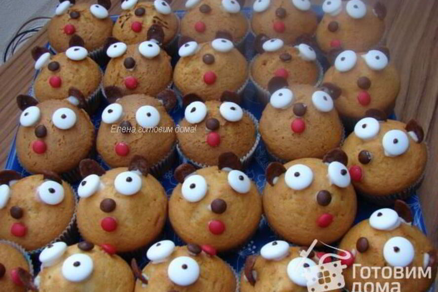 Рецепт кексы медовые