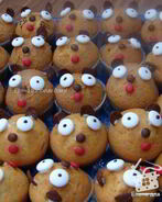 Кексы медовые