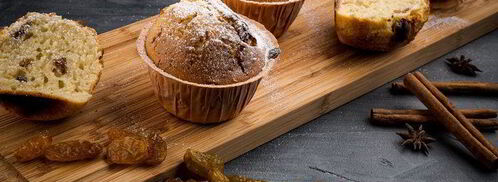 кексы с изюмом. Шаг 8