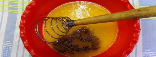 кексы с виноградом. Шаг 5