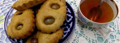 кексы с виноградом. Шаг 9