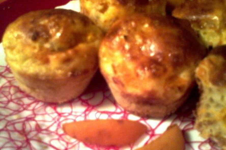 Рецепт кексы творожные со штрейзелем наоборот