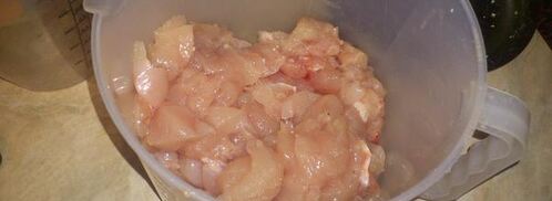 куриные кексы со стручковой фасолью до-ре-ми. Шаг 2