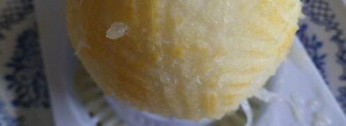 лимонный кекс с мятно-сливочным кремом под шоколадом. Шаг 2