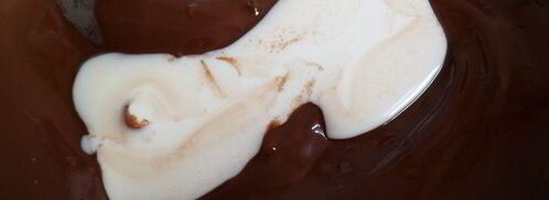 лимонный кекс с мятно-сливочным кремом под шоколадом. Шаг 12