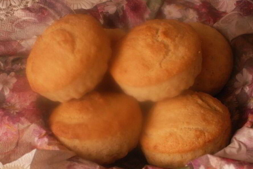 Рецепт манные мини-кексы золотые шары