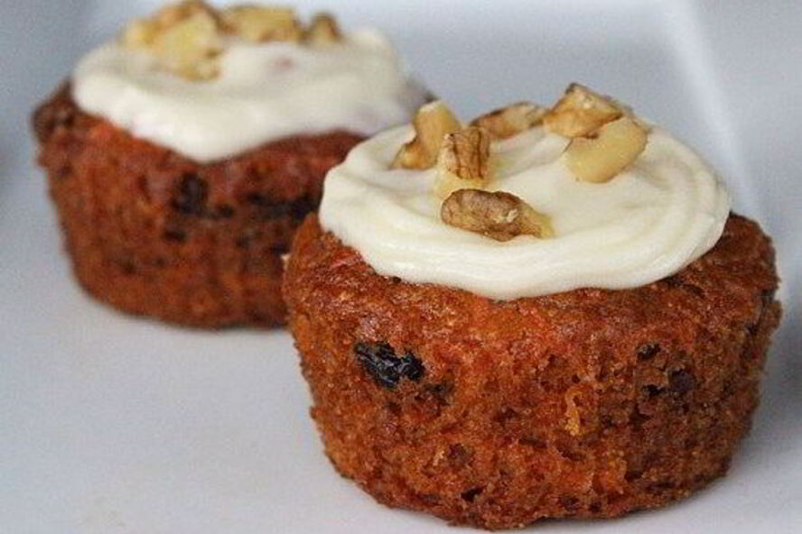 Рецепт морковно-апельсиновые капкейки