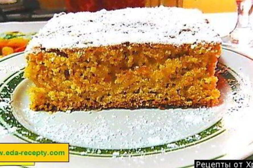 Рецепт морковный кекс большой