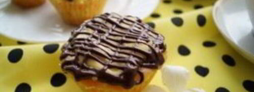 морковные кексы с шоколадной глазурью. Шаг 5