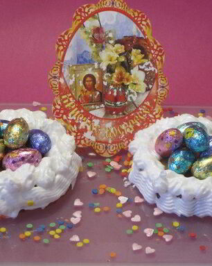 Пасхальные творожные кексы