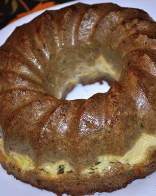 Печеночно-сырный кекс