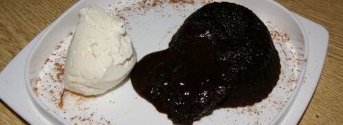 шоколадный фондан. Шаг 6