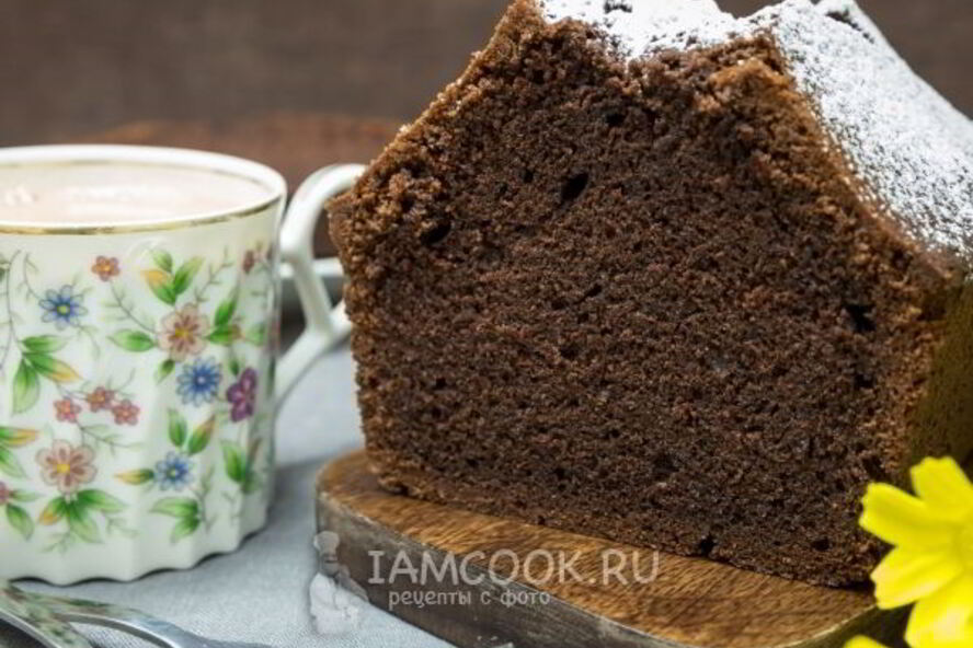 Рецепт шоколадный кекс на сметане