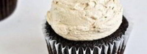 шоколадные капкейки с арахисовым кремом. Шаг 6