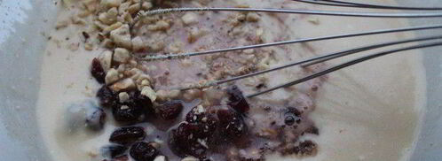 штоллен с вяленой клюквой и фундуком. Шаг 5