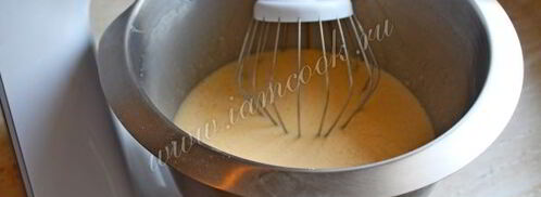 сливочный кекс с клубникой. Шаг 4