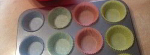 соленые кексики с оливками и вялеными помидорами. Шаг 7